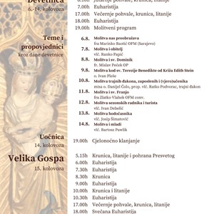 Nadbiskup Dražen Kutleša predvodi proslavu Velike Gospe u Remetama